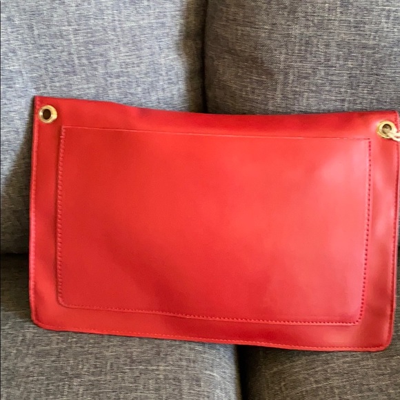 - Dark Red Zone 6 Crossbody clutch bag purse - Picture 2 of 2